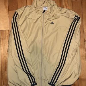 Adidas Vintage Gold Track Jacket (Size XL)